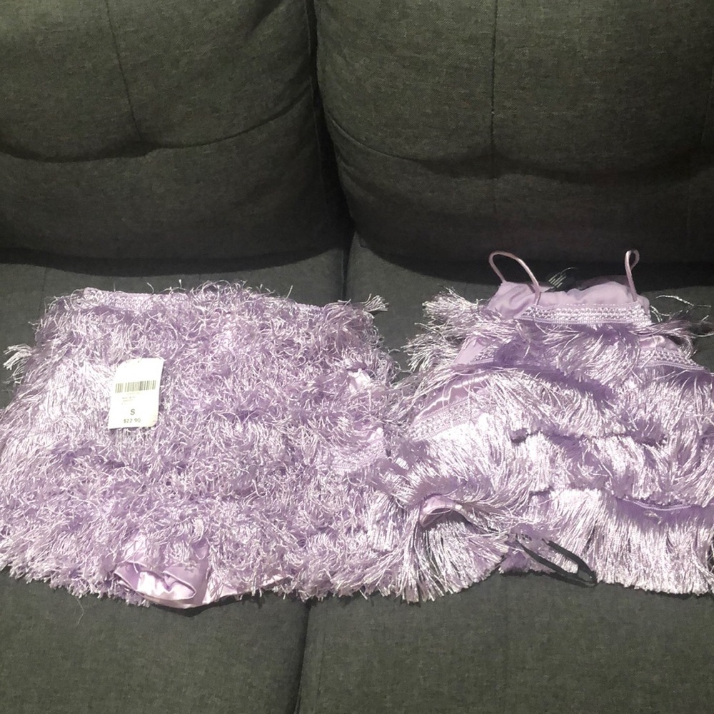 2 piece fringe set